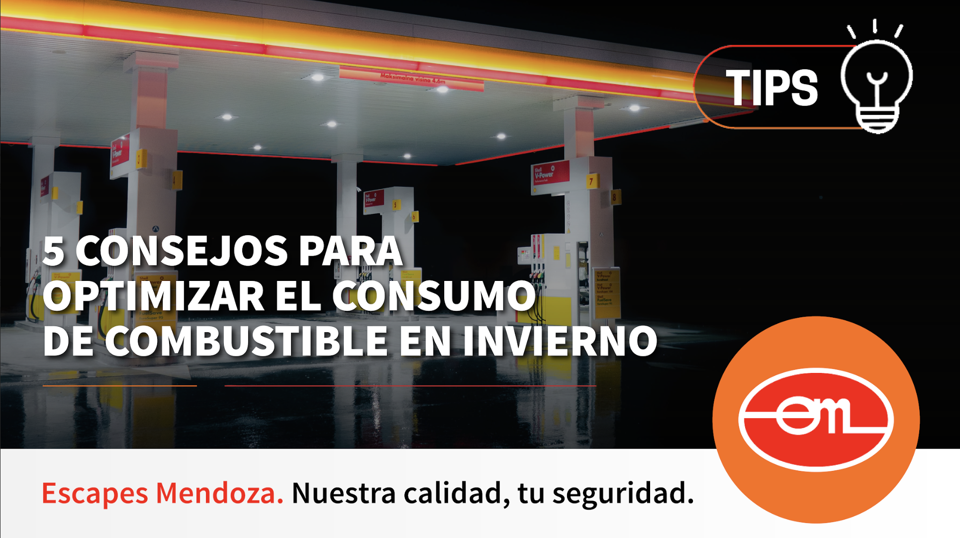 consumo de combustible en invierno