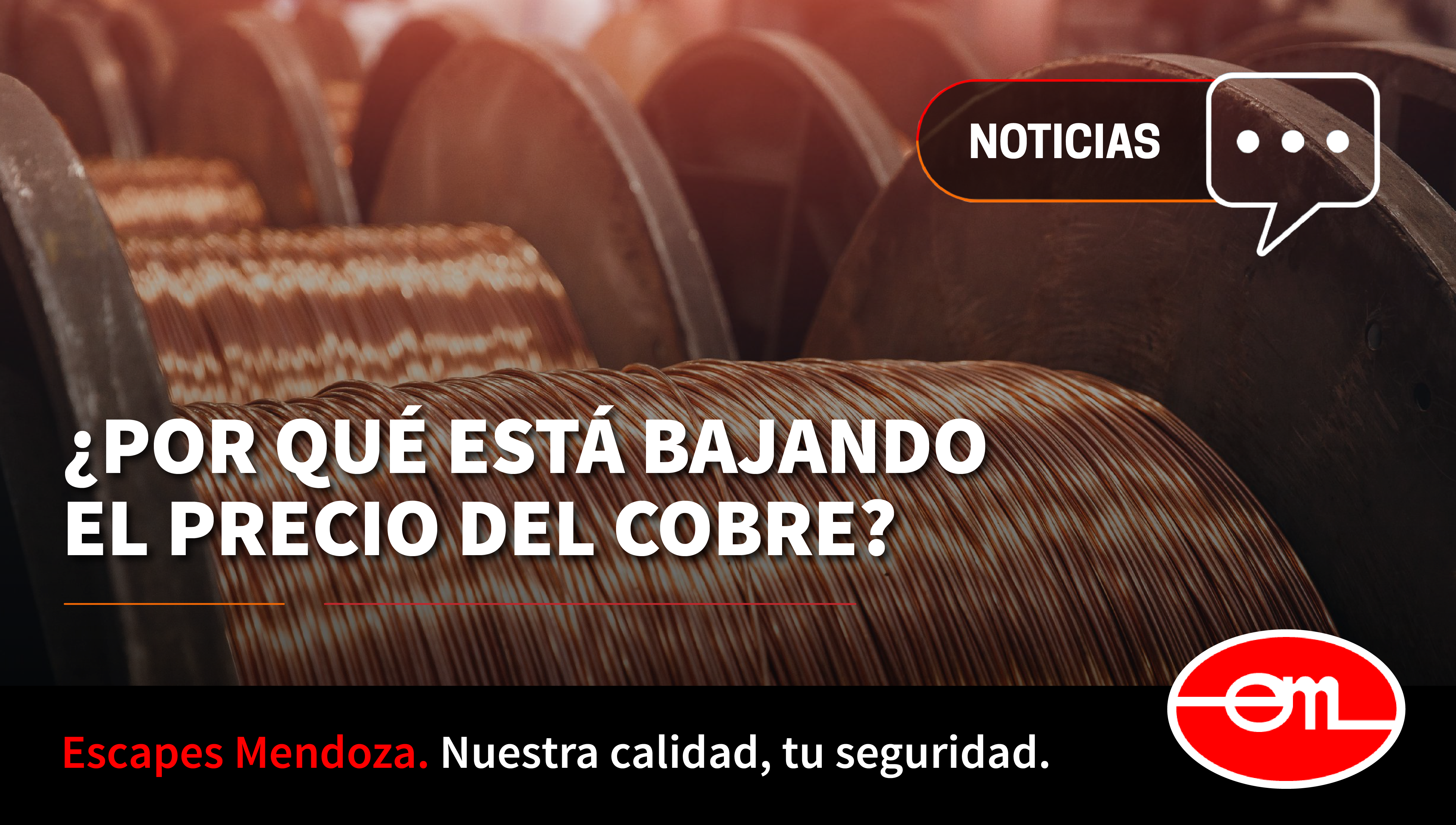 ¿Por qué está bajando el precio del cobre?