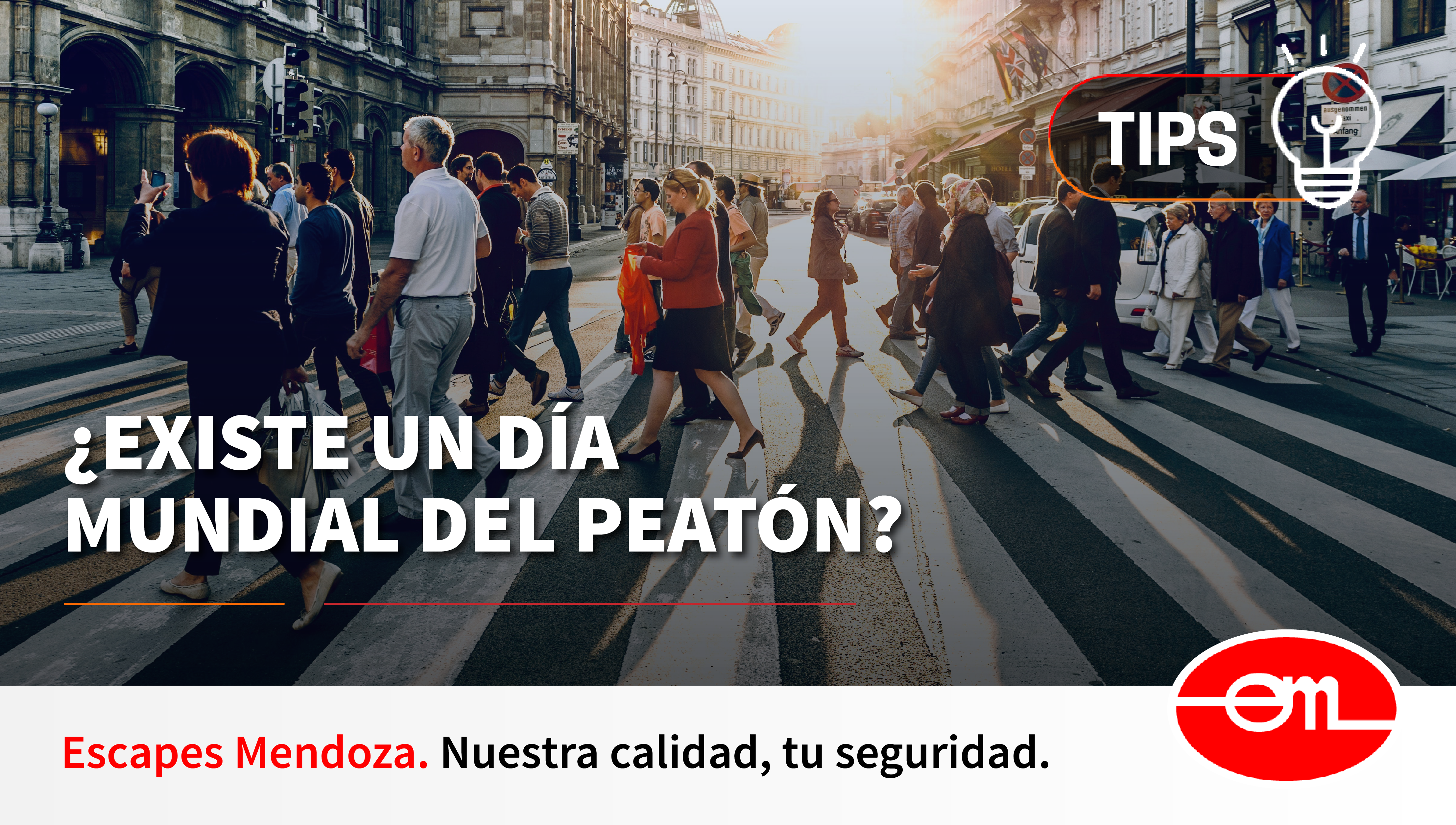 Día Mundial del Peatón