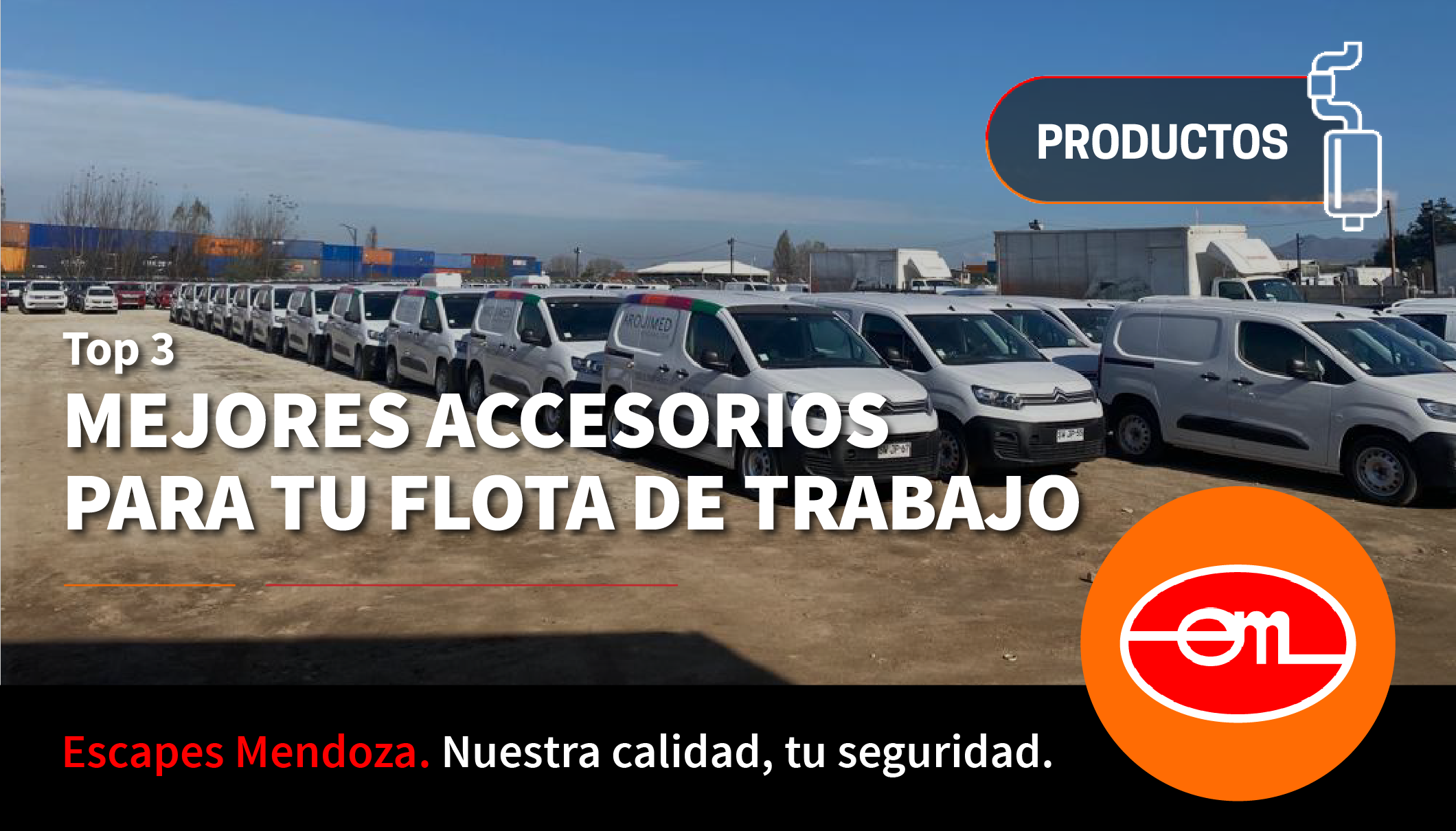 accesorios para flota de trabajo