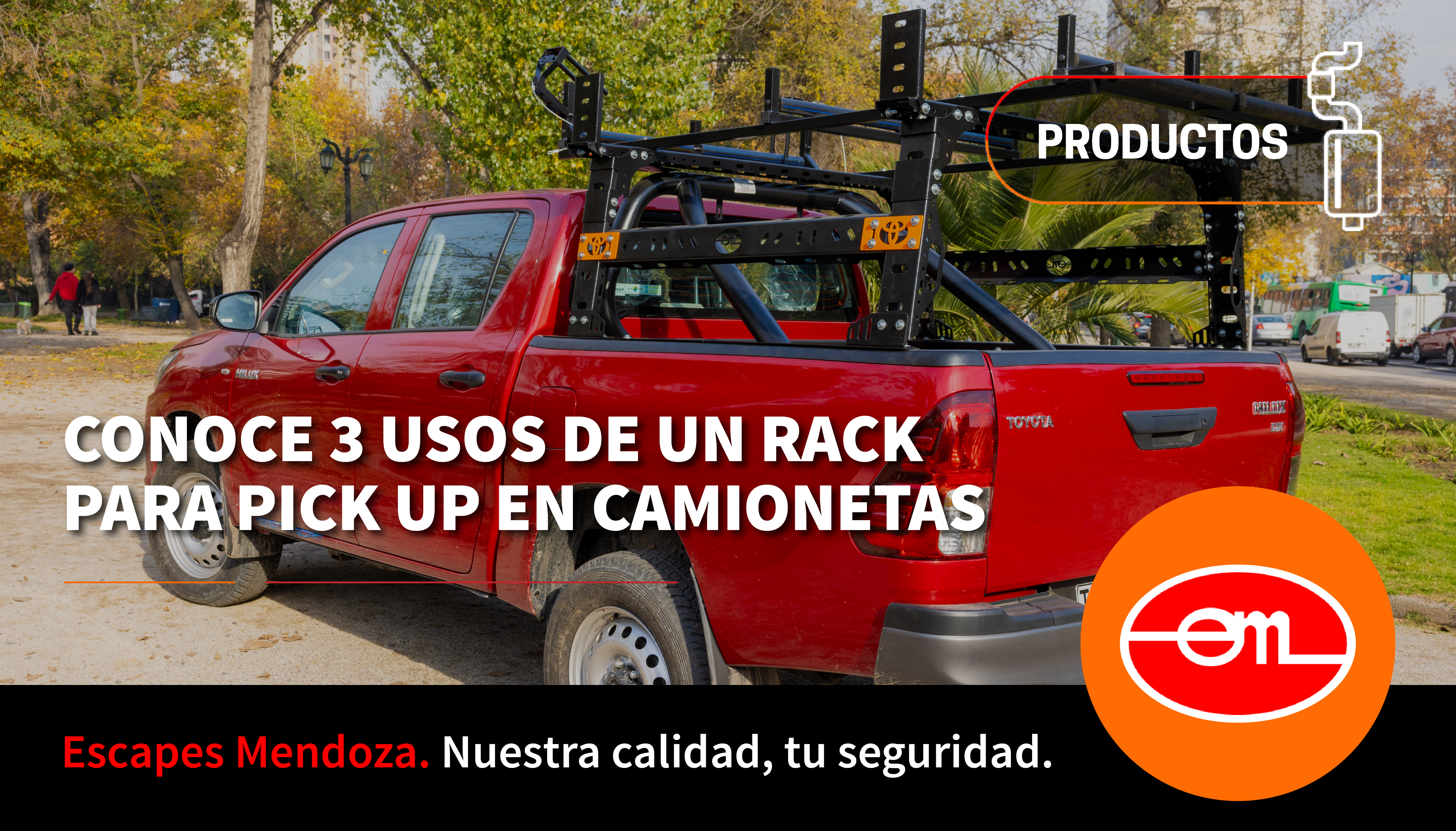 Usos de un rack para pick up