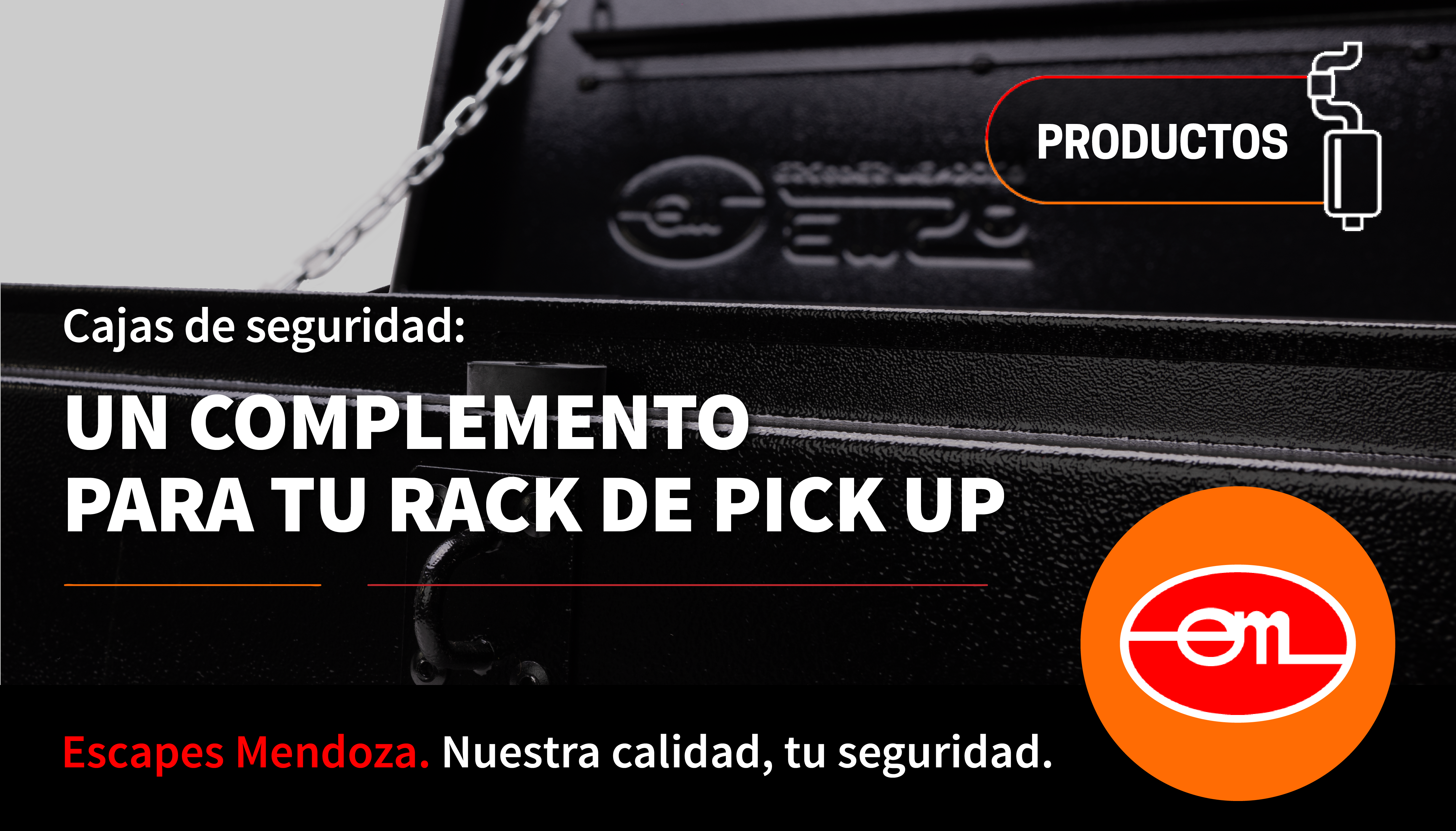 caja de seguridad para tu rack de pick up