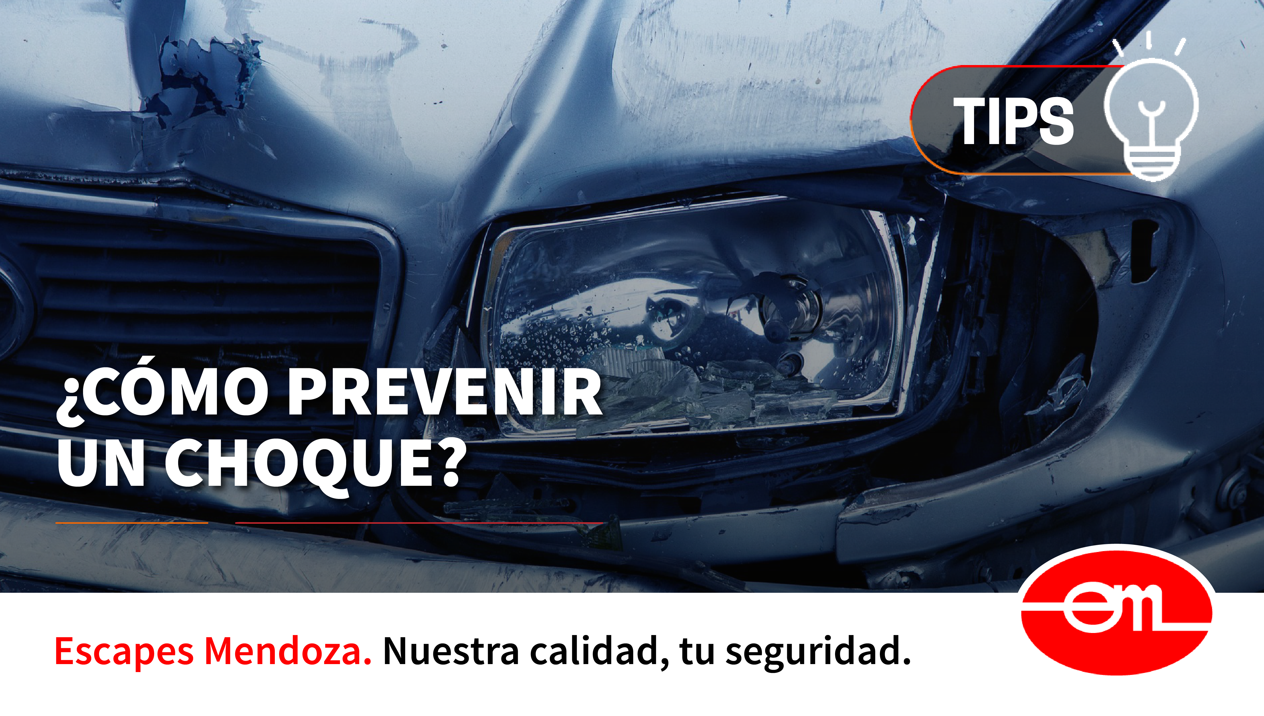 prevenir un accidente automovilístico