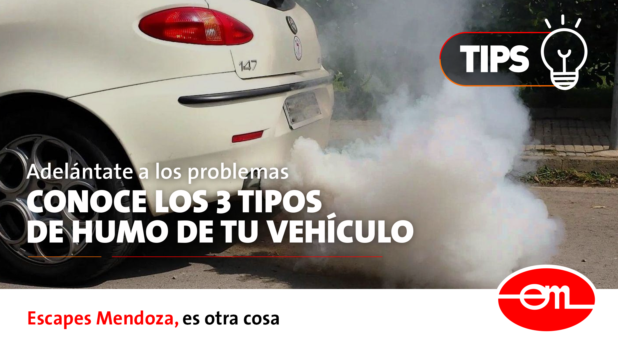 qué significa el humo en el motor