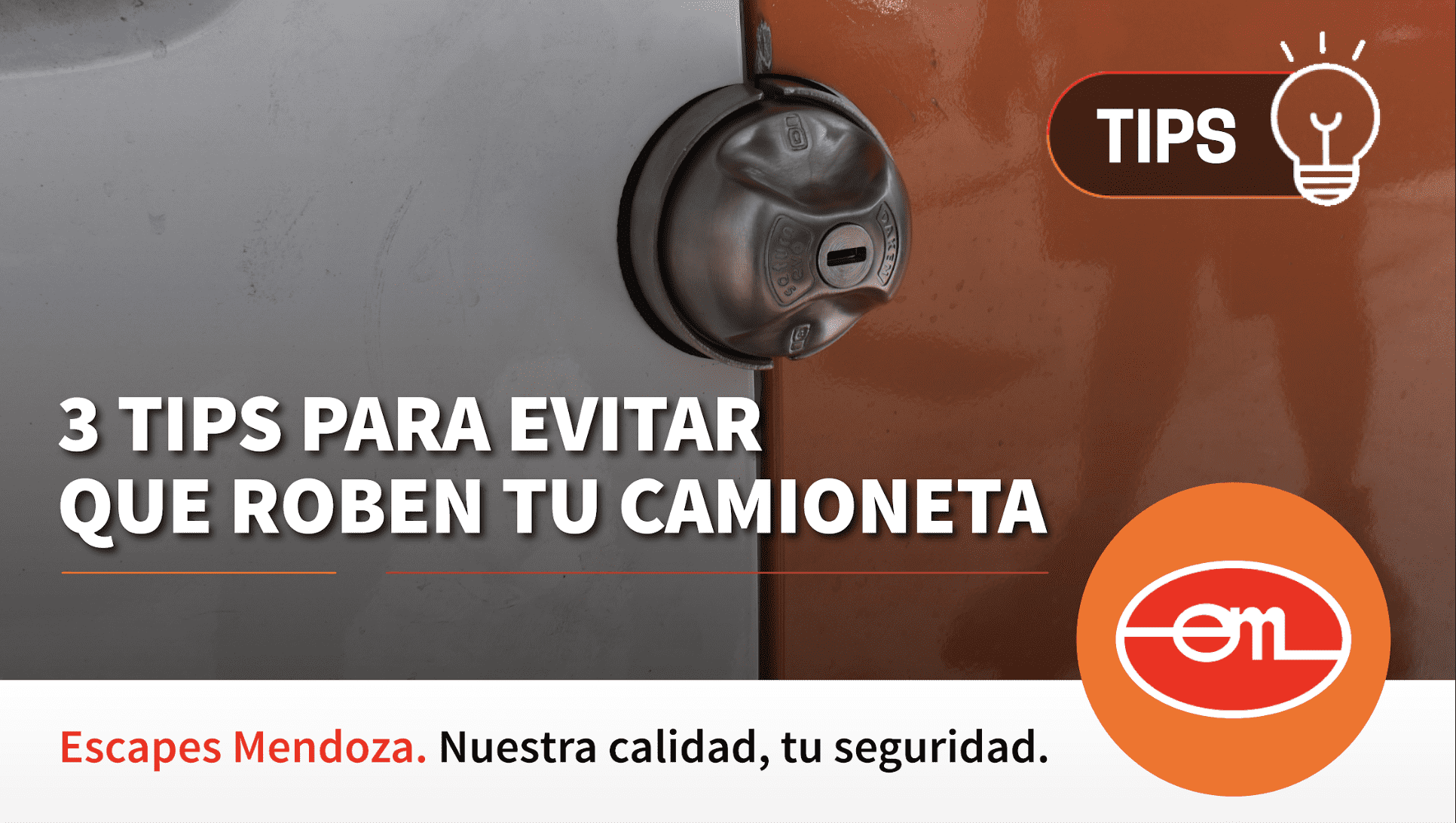 tips para evitar que roben tu camioneta