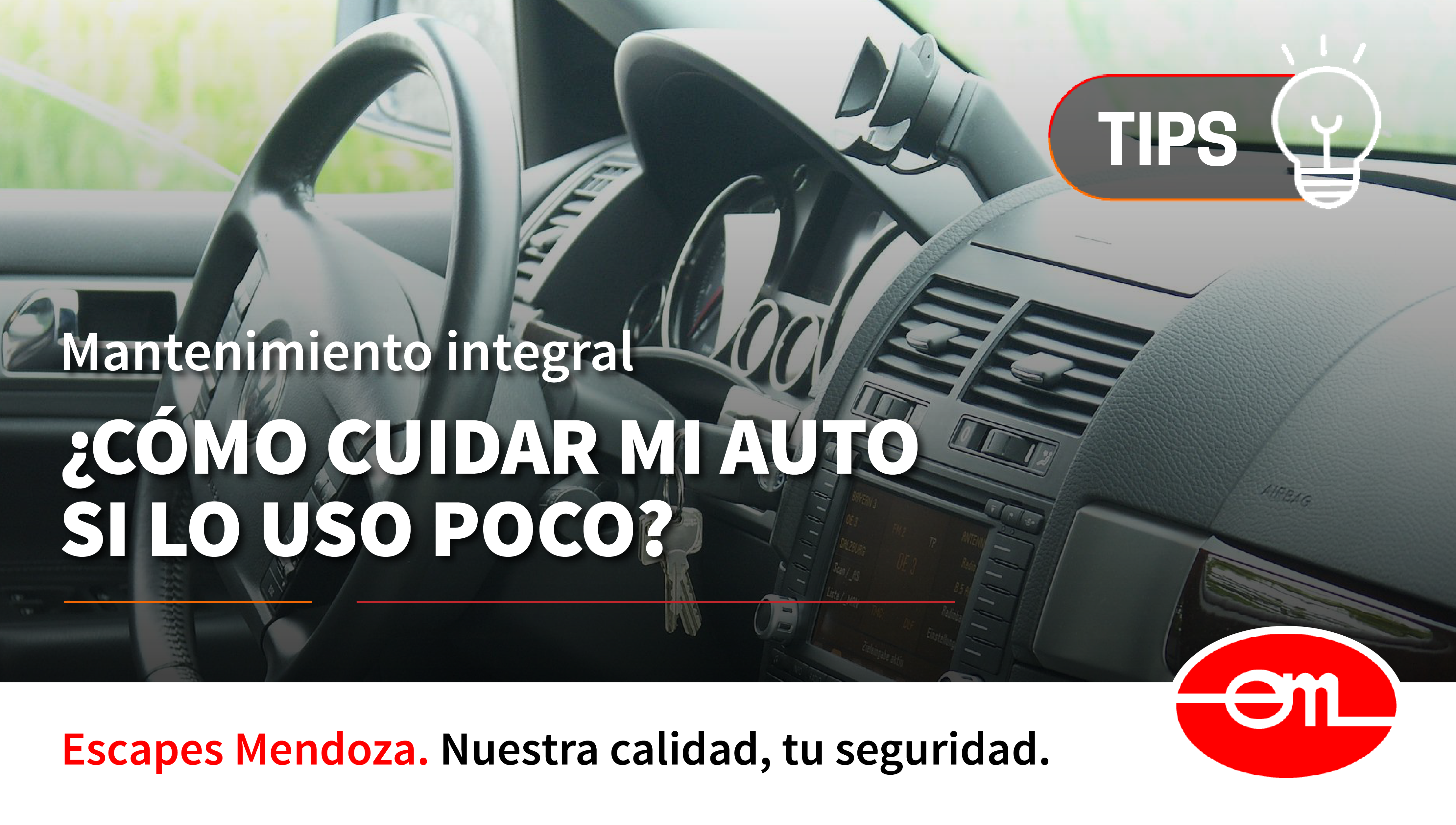 cuidar un auto estacionado